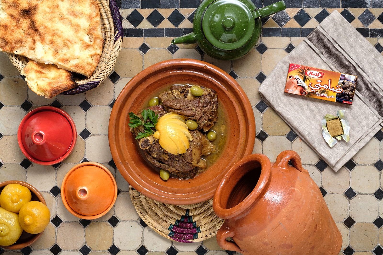 الطنجية المراكشية مبسطة Top Hadga