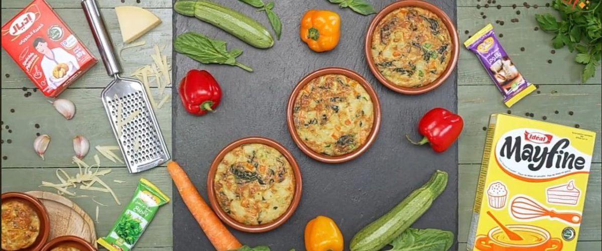 ميني طورطيات بالخضر مع ليلى شيني